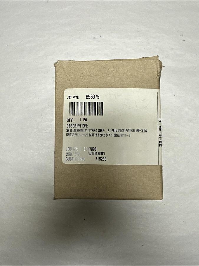 Used John Crane,B56075,Seal Assembly 2.125"