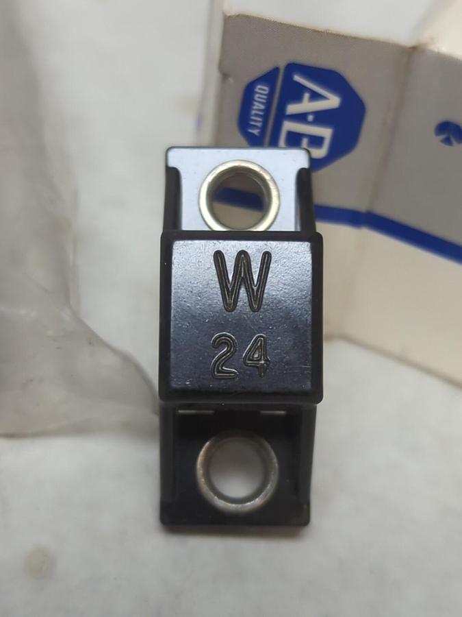 ALLEN BRADLEY,W-24,THERMAL OVERLOAD HEATER ELEMENT LOT OF 17 NOS