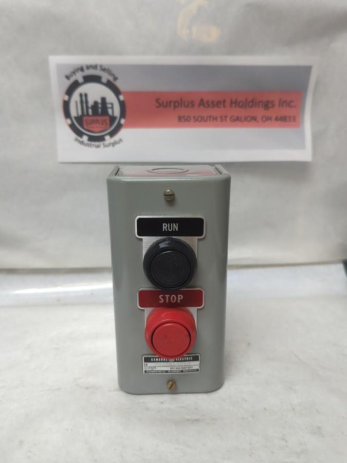 GENERAL ELECTRIC,CR2940NA402C,START/STOP  CONTROL STATION PUSHBUTTON 600V MAX