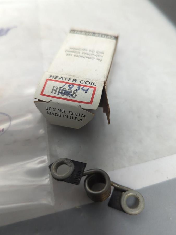 CUTLER HAMMER,H1034,THERMAL OVERLOAD HEATER ELEMENT LOT OF 3 NOS