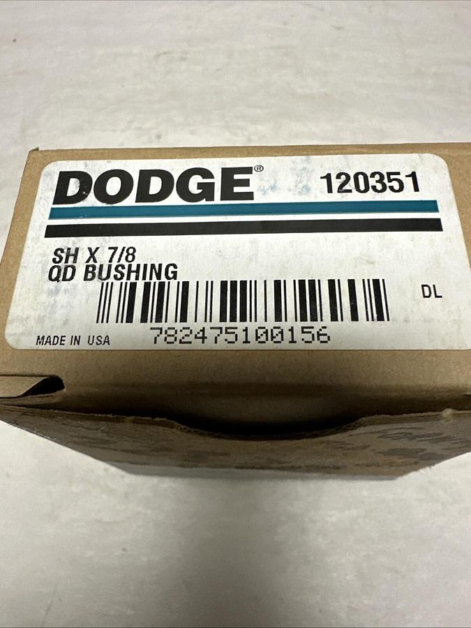 Used Dodge,SH x 7/8",QD Bushing