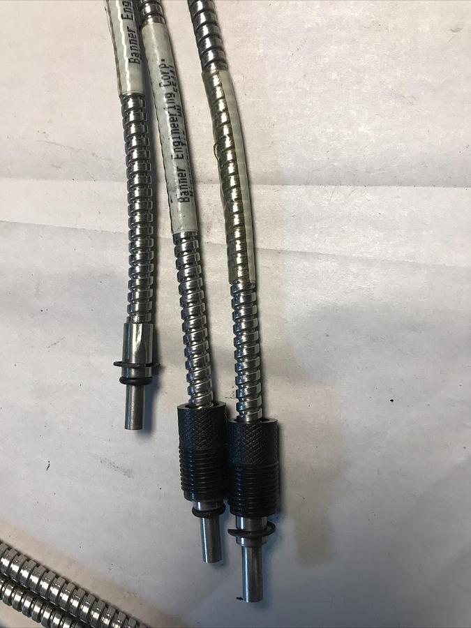 Banner,IF13S,Fiber Optic Cable New No Box Lot Of 3