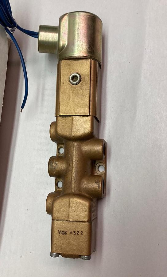 Versa Valves,VGS 4322,Four-Way Valve 120V Coil