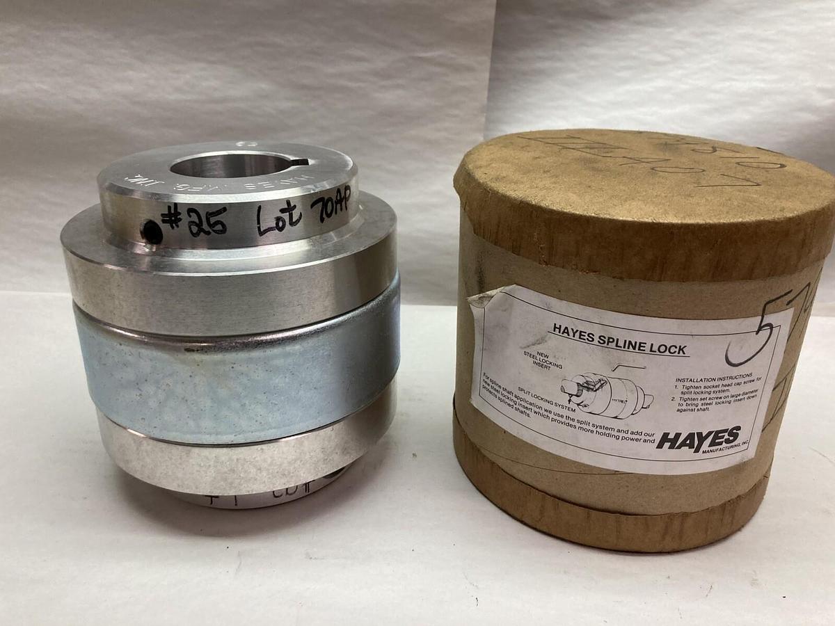 Used Hayes Flexible,50 Series,Coupling Spline Lock Bushing
