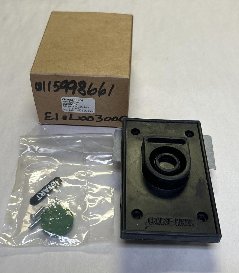 CROUSE-HINDS,E5000-107,PUSHBUTTON ASSEMBLY NOS