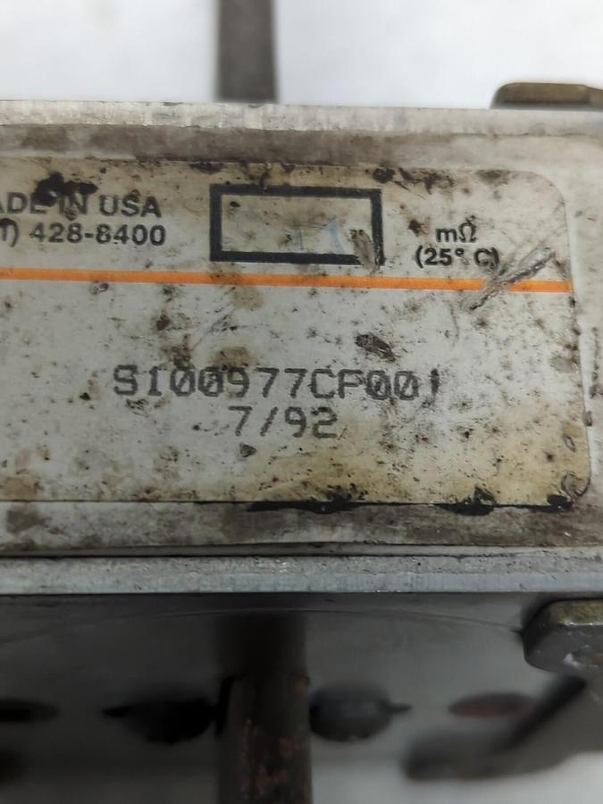 Used FERRAZ SHAWMUT,S100977CF001,FUSE 1000 AMP 600V PRE-OWNED