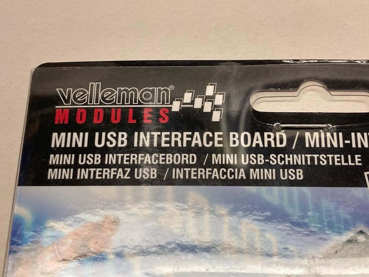 Used Velleman Modules,VM167,Mini USB Interface Board