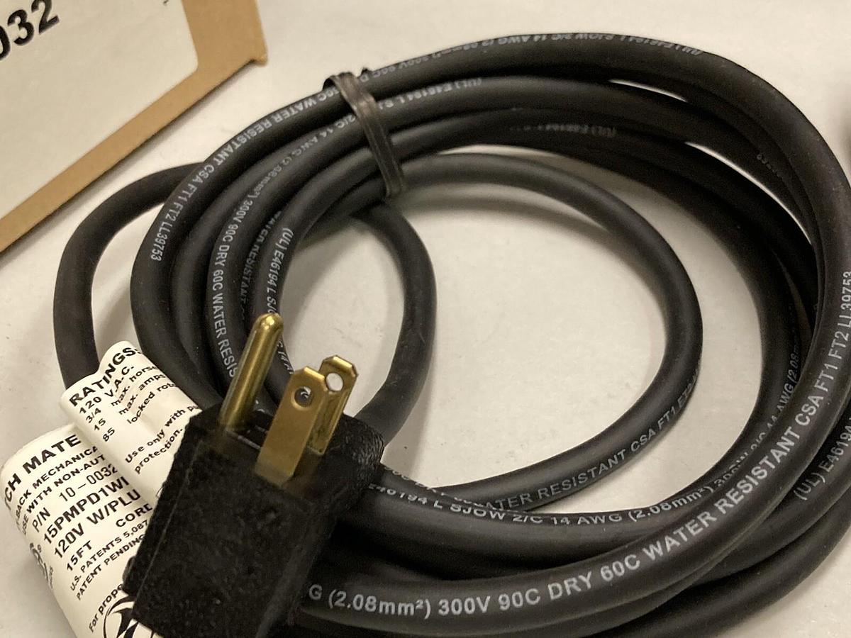 Used SJE-Rhombus,15PMPD1WP,Tether Float Piggyback 120VAC