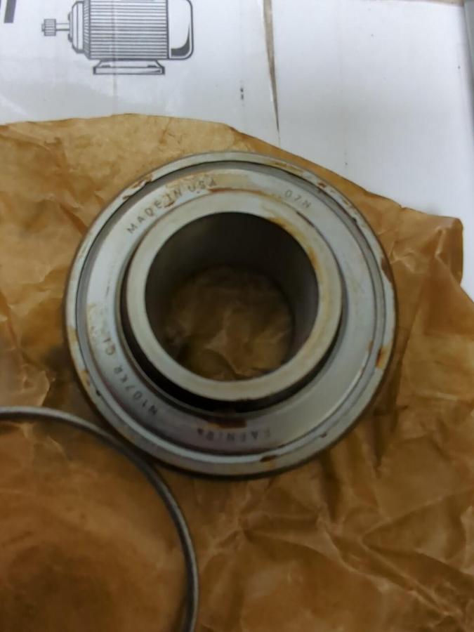 FAFNIR,MUOA 1-7/16 INCH W/N107KR,INSERT BALL BEARING NOS