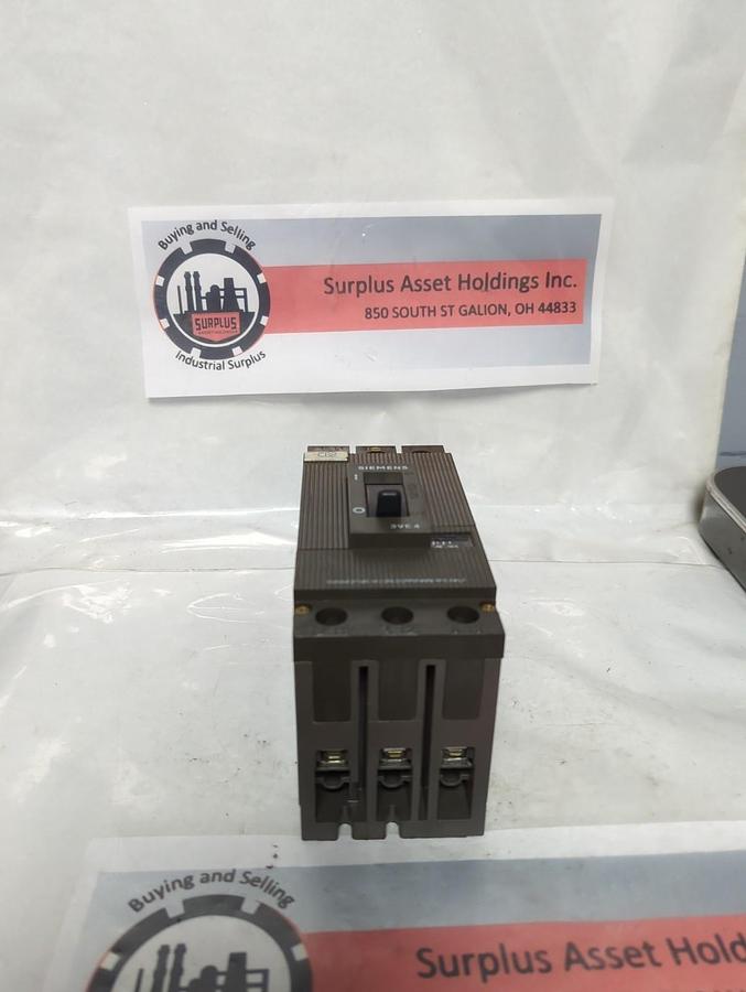 Used SIEMENS,3VE4200-0CS00,CIRCUIT BREAKER 36-50 AMP 600VAC PRE-OWNED