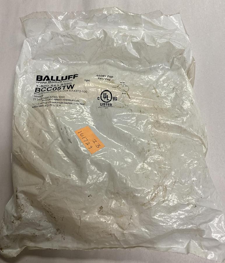 BALLUFF,BCC05TW,CONNECTION CABLE NEW