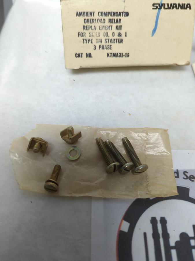 SYLVANIA,KTMA31-15,AMBIENT COMPENSATED OVERLOAD RELAY REPLACEMENT KIT NOS