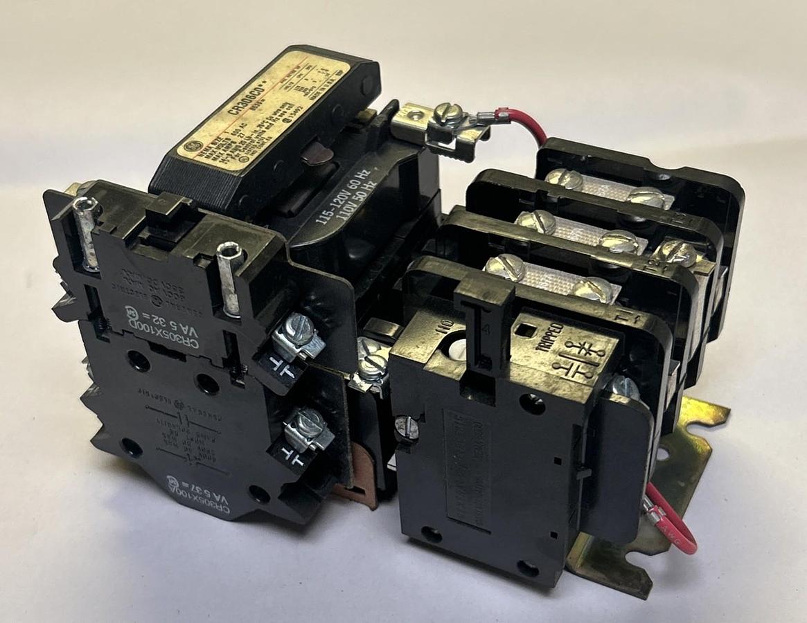 Used GENERAL ELECTRIC,CR306C0,MOTOR STARTER SIZE 1 27A 600V