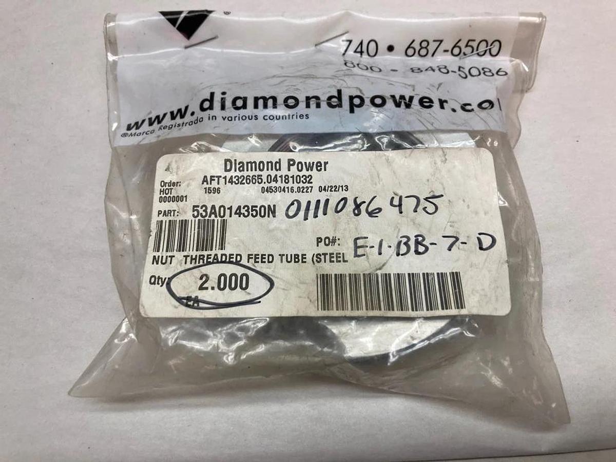 Diamond Power,53A014350N,Nut Treaded Steel Tube