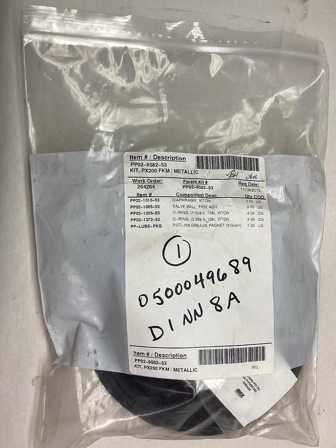 Wilden Pump,PP02-9582-53,Wetted End Kit