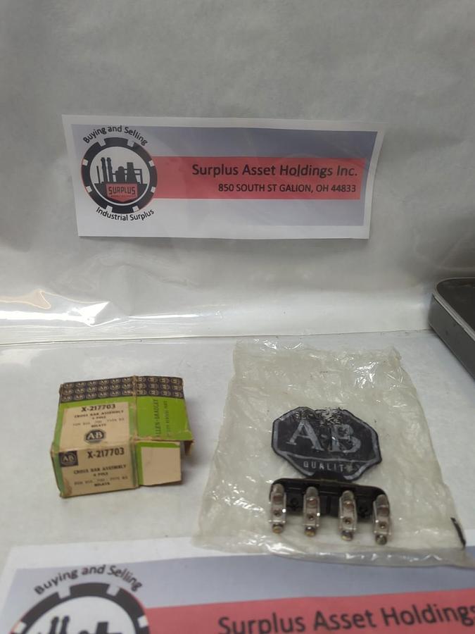 ALLEN-BRADLEY,X-217703,CROSS BAR ASSEMBLY 4-POLE NOS