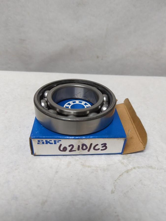 SKF,6210/C3,DEEP GROOVE BALL BEARING NOS