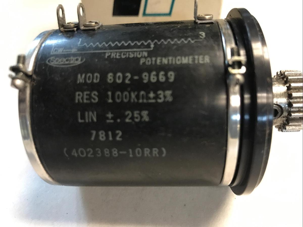 Reliance Spectra,802-9669,Precision Potentiometer