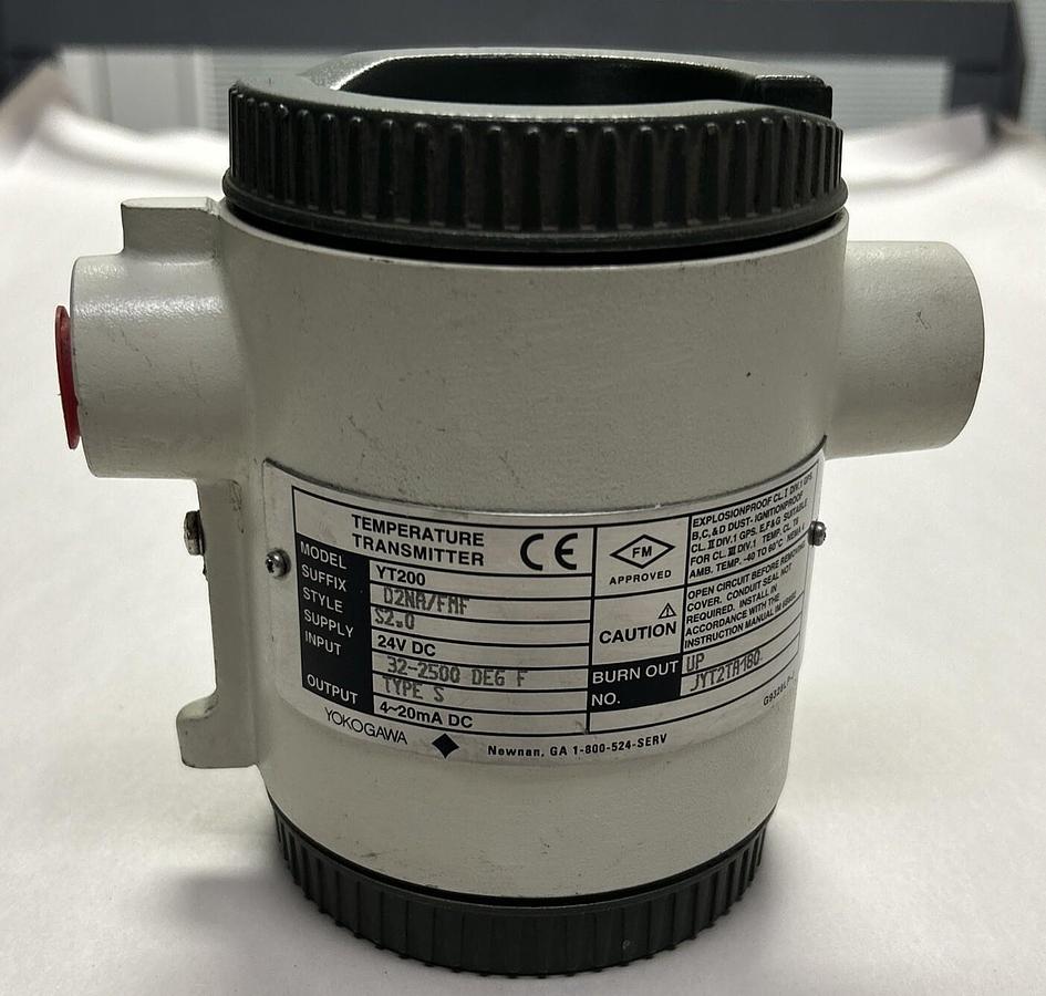 Used YOKOGAWA,YT200,TEMPERATURE TRANSMITTER