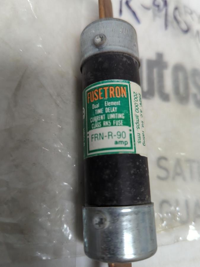 COOPER BUSSMANN,FRN-R-90,FUSETRON 90 AMP FUSE NOS