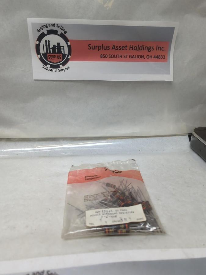 TRW,BWH 18552,MOLDED WIREWOUND 5% RESISTORS PACK OF 50 PCS NOS