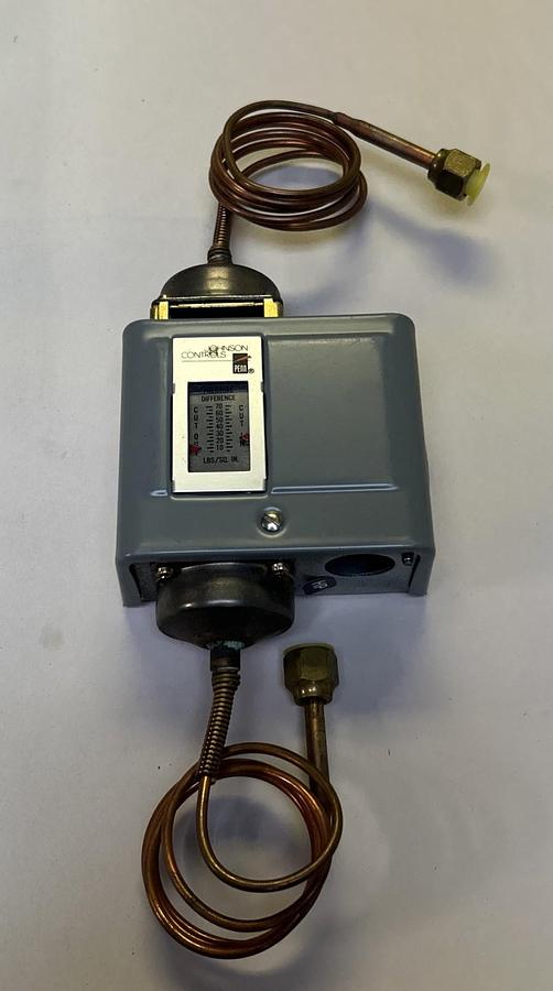 JOHNSON CONTROLS,P74BA-1C,DIFFERENTIAL PRESSURE CONTROL NOS