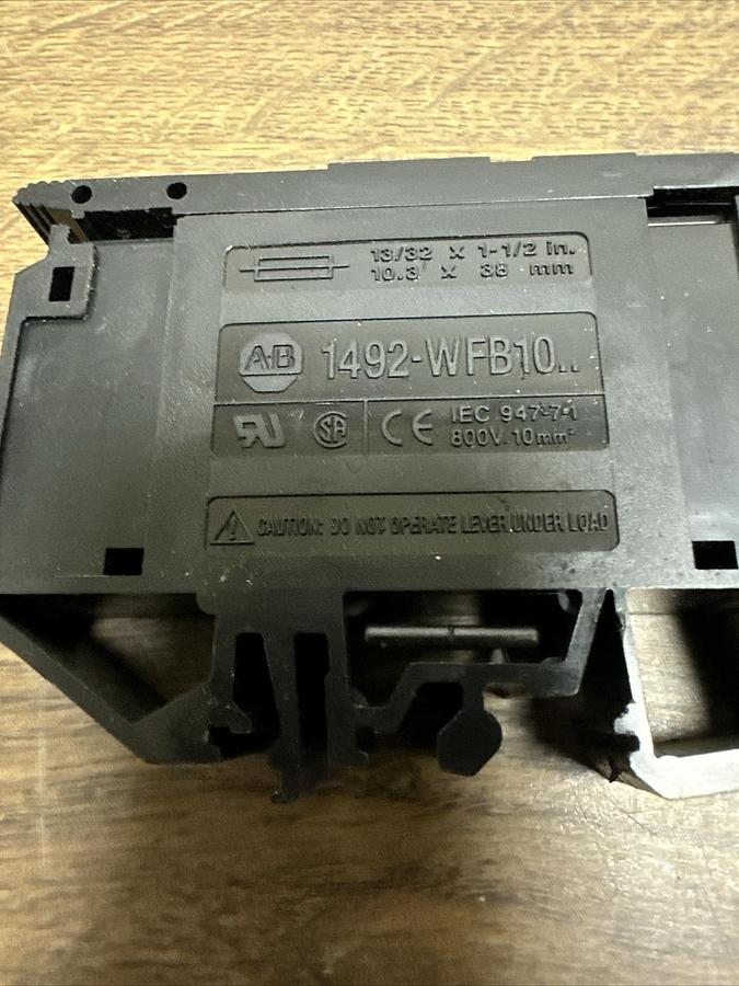 Used Allen Bradley,1492-WFB10,Contact Block LOT of 2