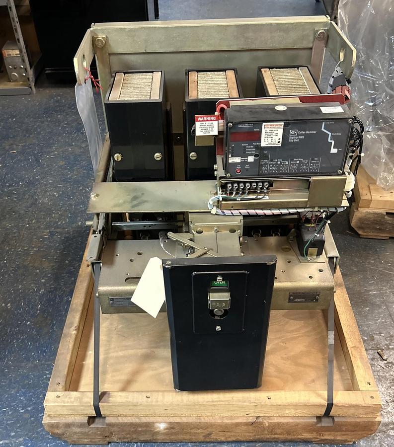 Used WESTINGHOUSE,DB-50,AIR CIRCUIT BREAKER 1600A W/ TRIP UNIT