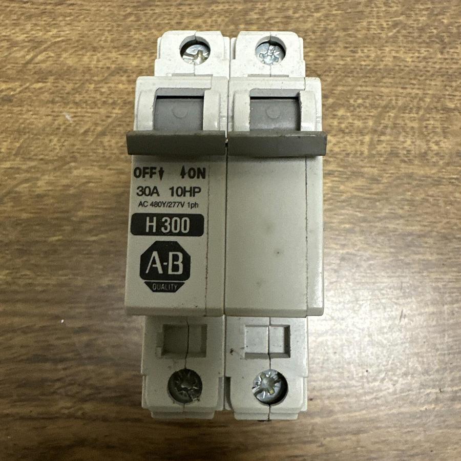 Used Allen Bradley,1492-CB2 H300,Manual Motor Circuit Breaker