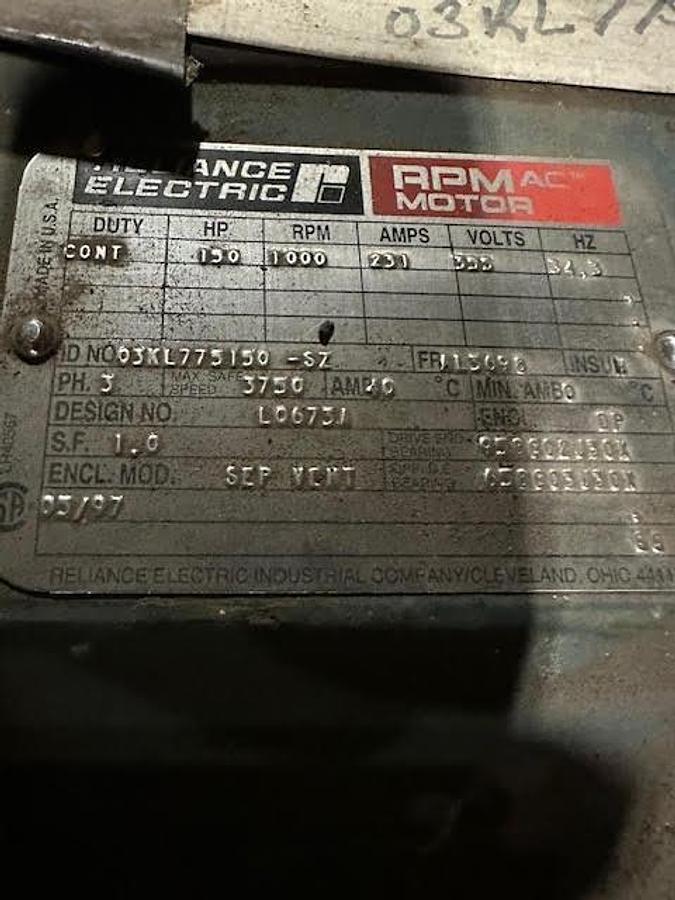 Used Reliance HP150 Al3698