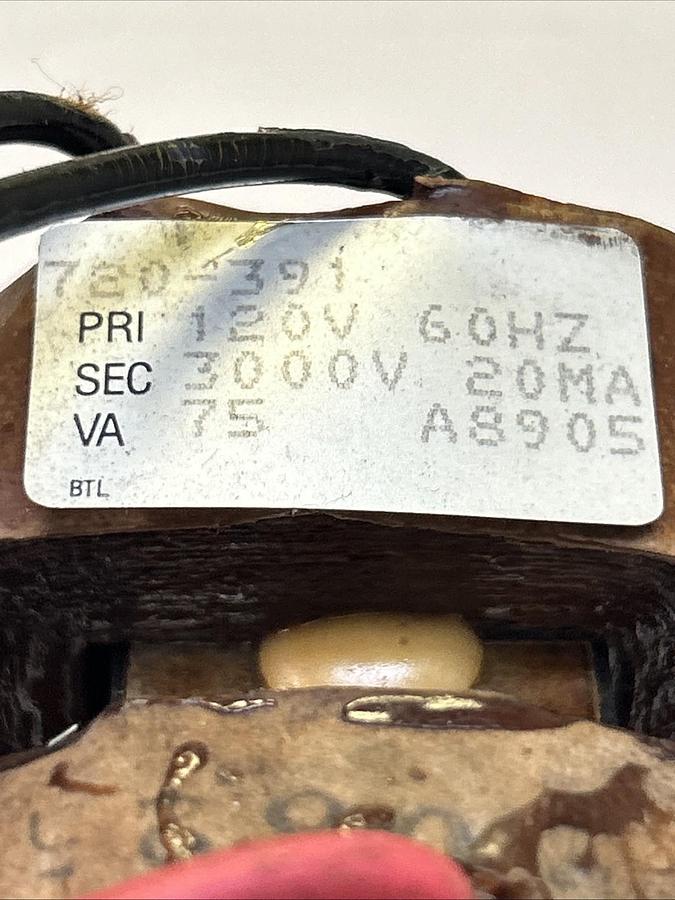 Used UNBRANDED,720-391,TRANSFORMER 75VA