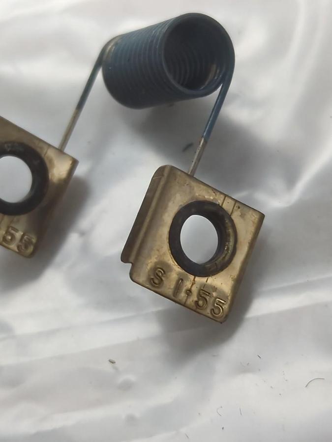 Used JOSLYN CLARK,S1-55,OVERLOAD THERMAL HEATER ELEMENT LOT OF 3 PRE-OWNED