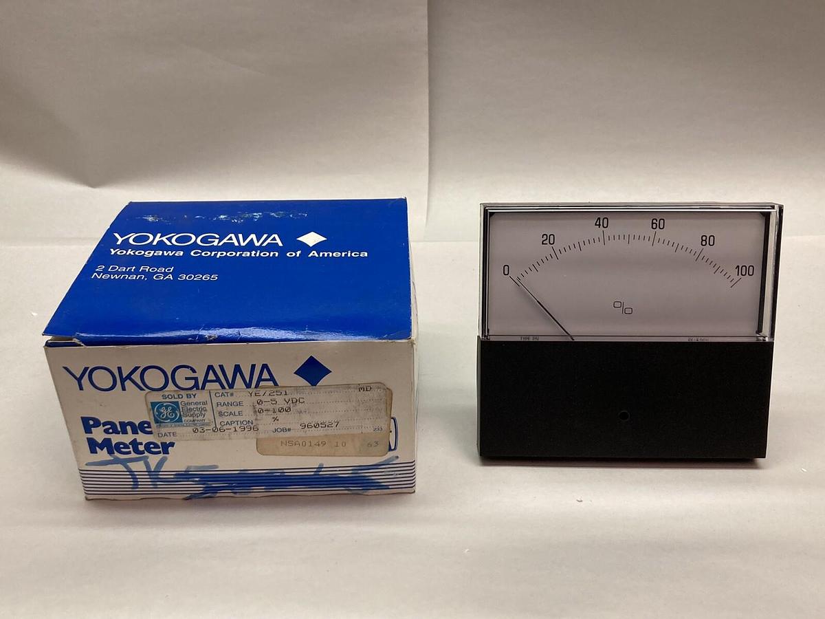 General Electric,YE/251-4,Meter 0-5 VDC