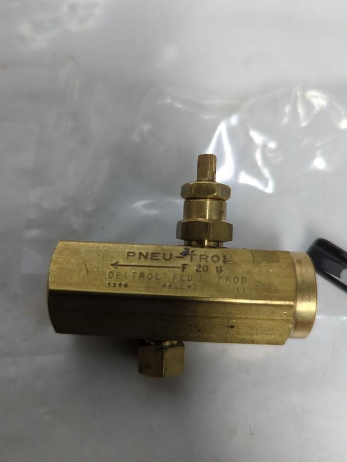 DELTROL,F20B,FLOW CONTROL VALVE NOS