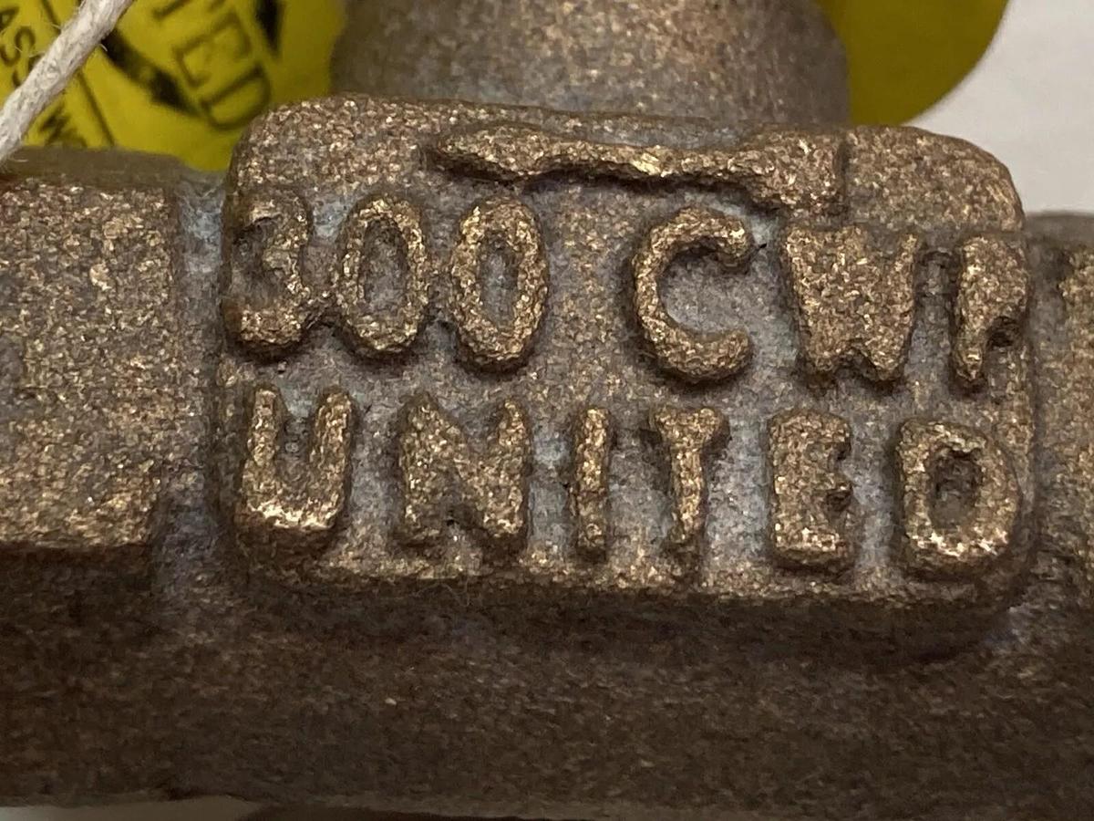 United Randleman,300CWP,Spring Check Valve 3/4 Inch