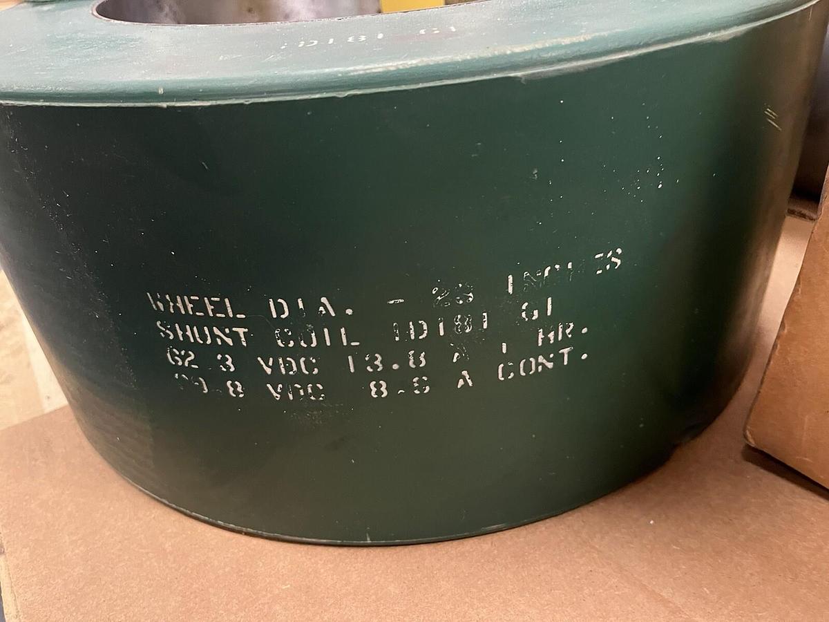 Used GE,1D181-G1,DC SHUNT COIL 23" WHEEL DIA