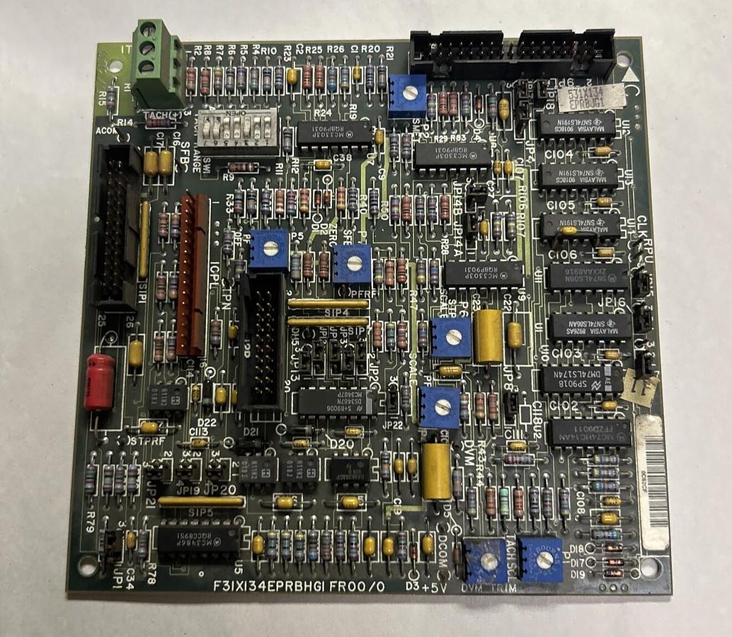 Used GENERAL ELECTRIC,F31X134EPRBHGI,CIRCUIT BOARD