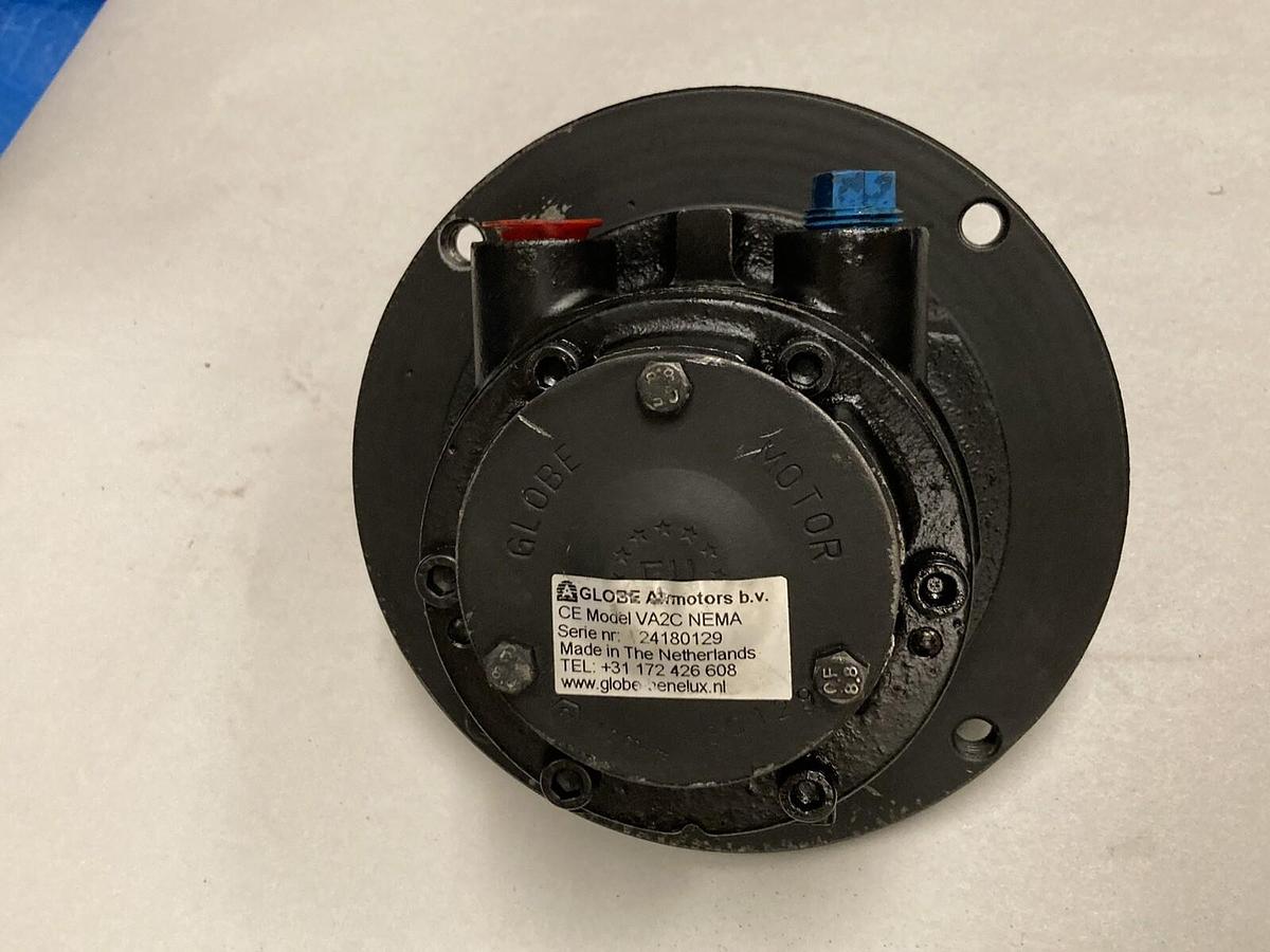 Used Globe Air Motors,VA2C NEMA,Pneumatic Vane Air Motor