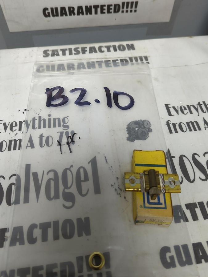 SQUARE D,B2.10,OVERLOAD RELAY THERMAL UNIT NOS