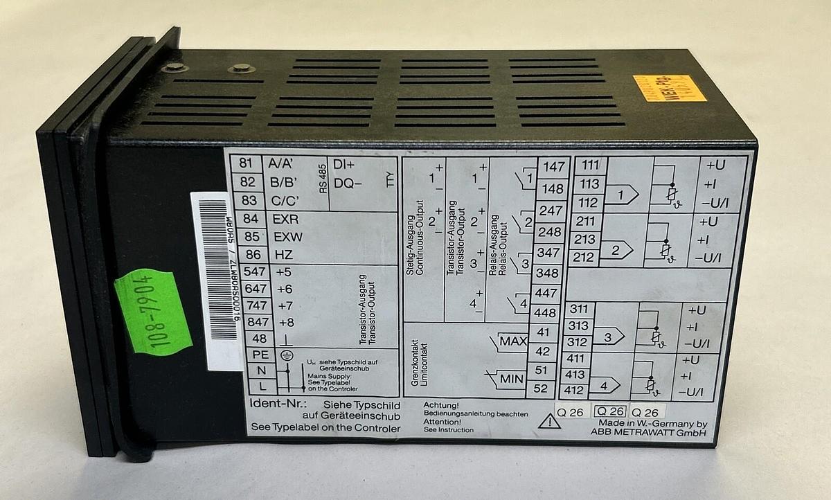 GOSSEN METRAWATT CAMILLE BAUER,R0300,MULTI CHANNEL CONTROLLER NOS