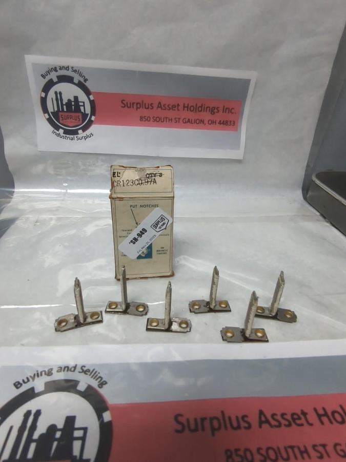 GE,CR123C0.97A,THERMAL OVERLOAD HEATER ELEMENT LOT OF 6 NOS