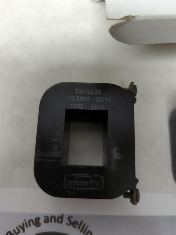 Used JOSLYN CLARK,TB102-22,COIL 110-120V 60HZ 110V 50HZ LOT OF 2 PRE-OWNED