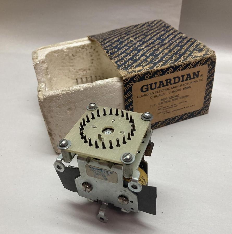 Used Guardian,MER-120-AC,Electrical Reset Stepper