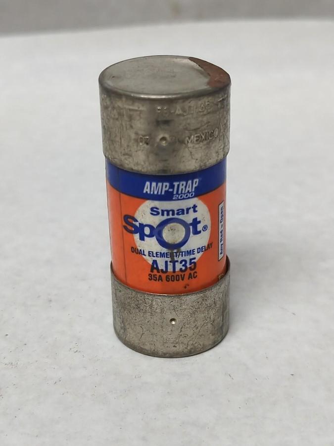 Used FERRAZ SHAWMUT,AJT35,AMP-TRAP 35 AMP FUSE PRE-OWNED