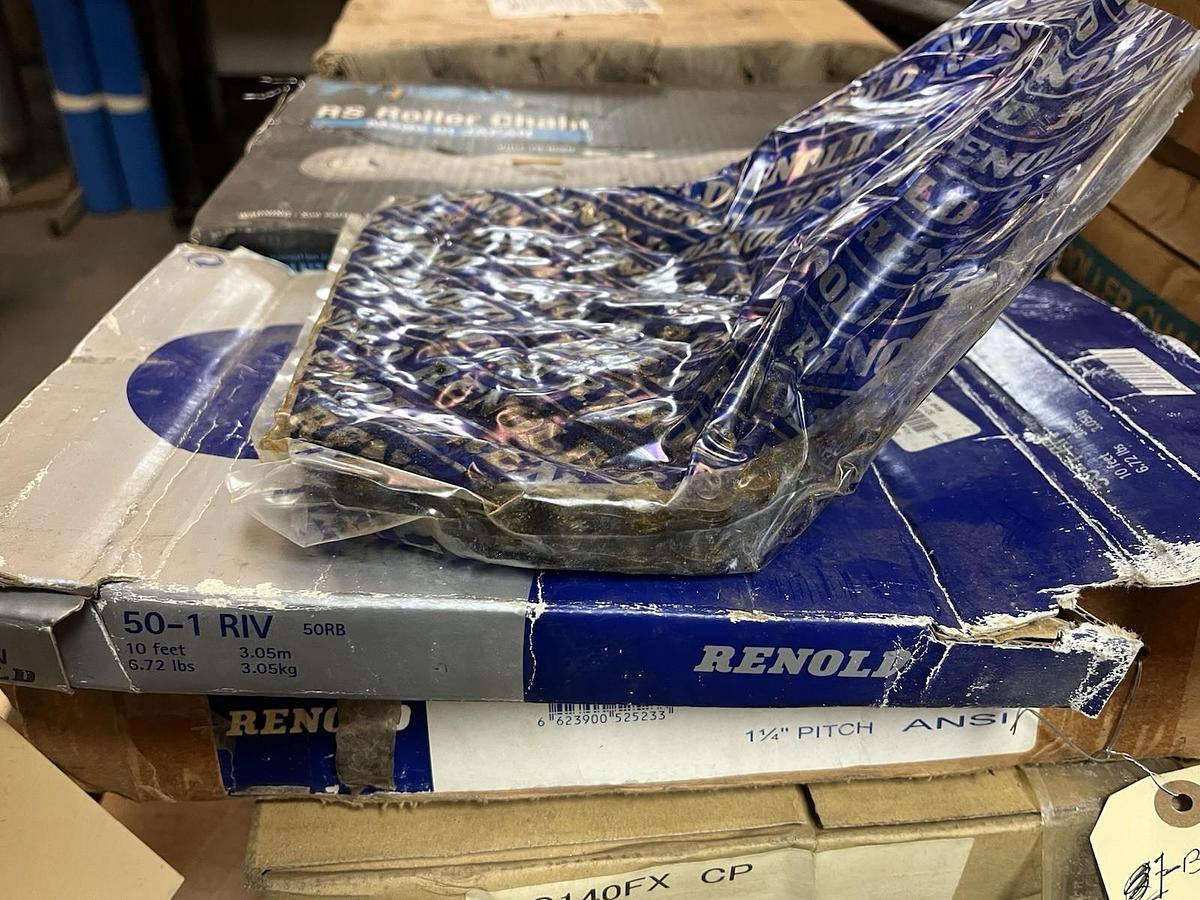RENOLD,50RB,ROLLER CHAIN 50-1 RIVET 10FT