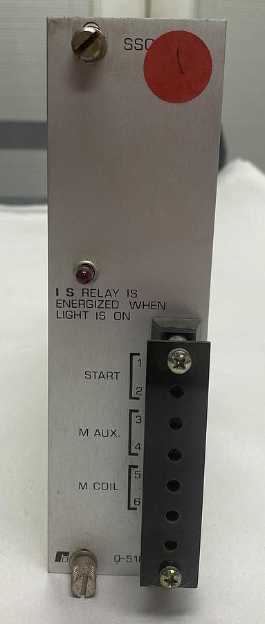 Used RELIANCE,0-51874,STATIC SEQUENCE CARD MODULE
