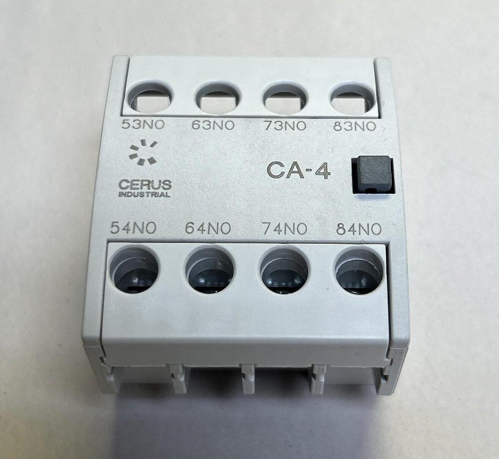 CERUS INDUSTRIAL,CA-4,AUXILIARY CONTACTOR NOS