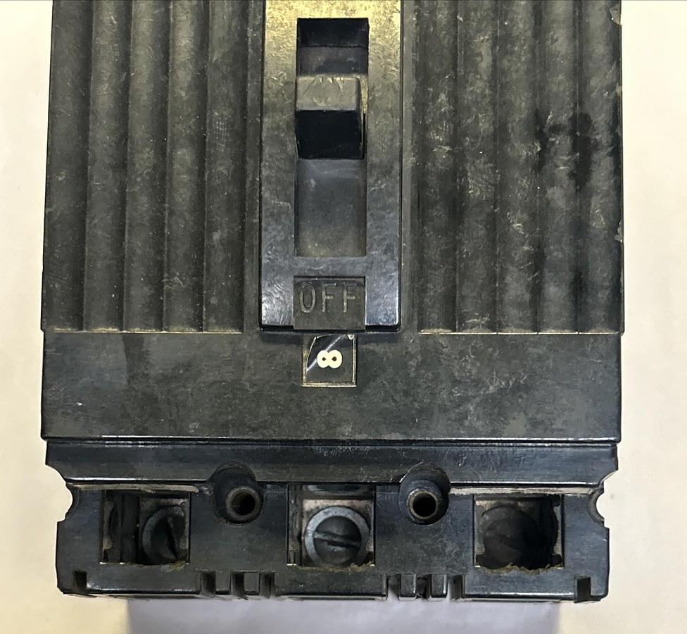 Used GENERAL ELECTRIC,TEF134020,CIRCUIT BREAKER 20A 480V 3P