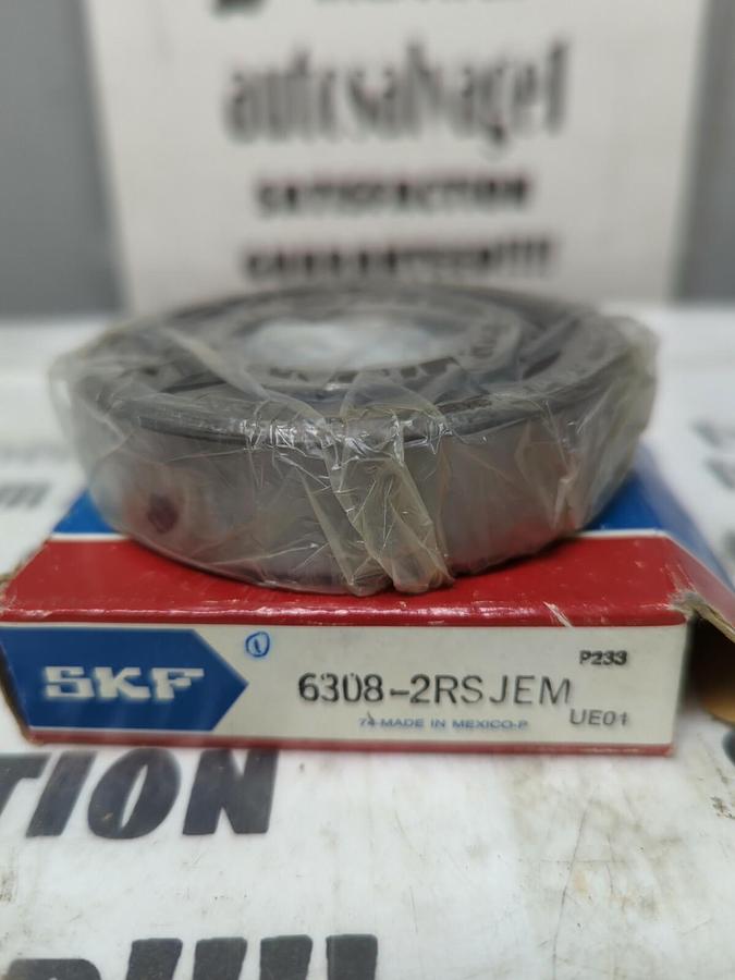 SKF,6308-2RSJEM,DEEP GROOVE BALL BEARING NOS