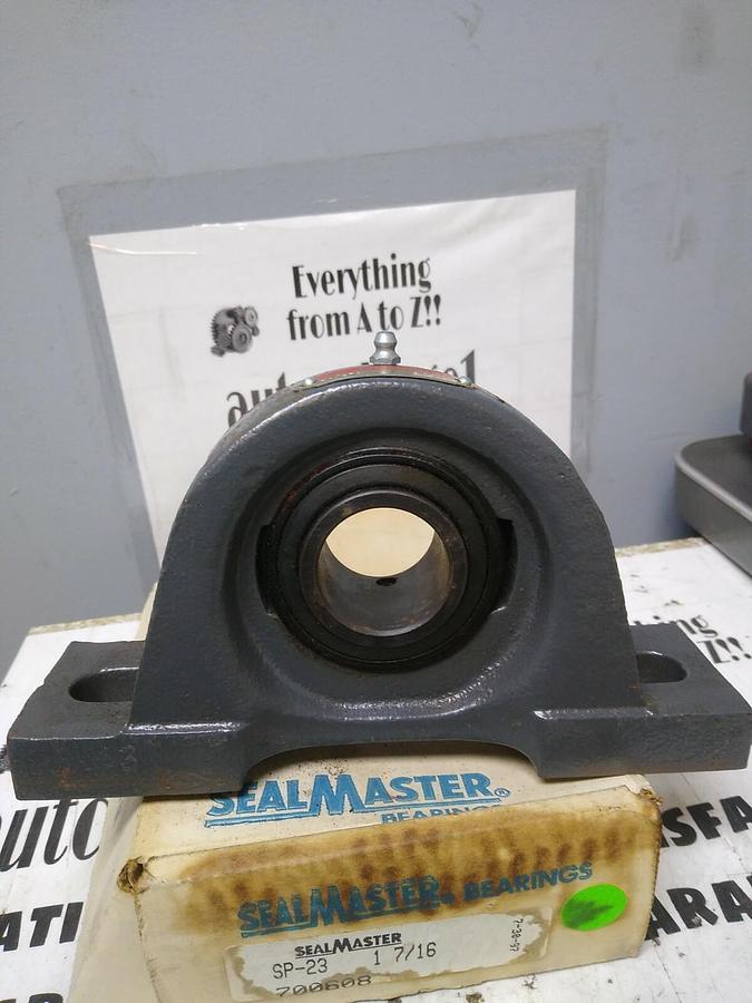 SEALMASTER,SP-23,PILLOW BLOCK BEARING 1-7/16 IN BORE NOS